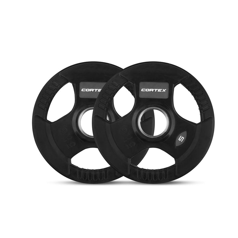 Plate Loaded Weight Vest with 35kg Tri-Grip Olympic Plate Package