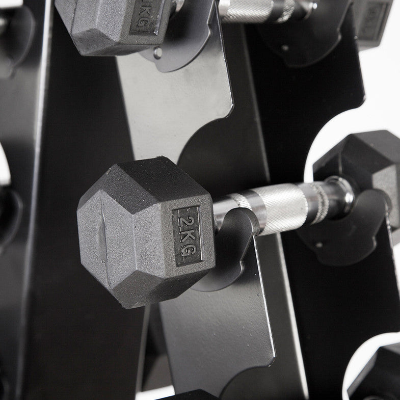 Hex Dumbbell Set 1kg - 10kg (10 Pairs)