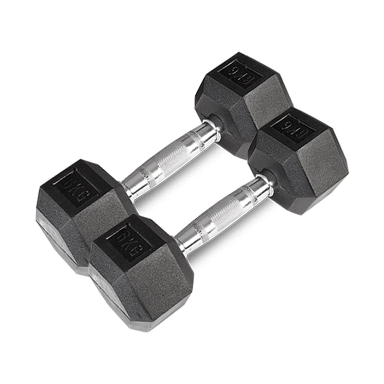 Hex Dumbbell Set 4kg - 10kg (4 Pairs)