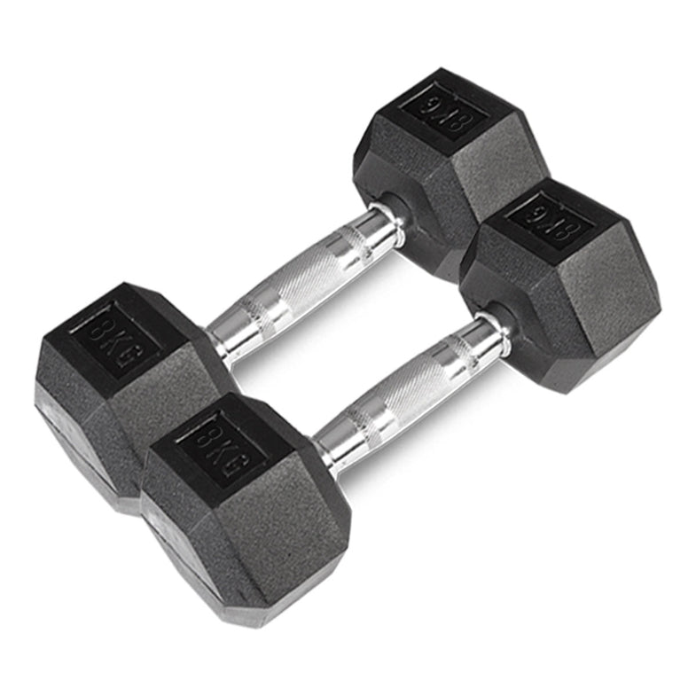 Hex Dumbbell Set 4kg - 10kg (4 Pairs)