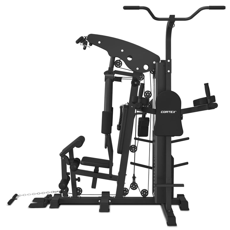 GS7 Multi Station Multi-Function Home Gym With Power Tower & Squat Press