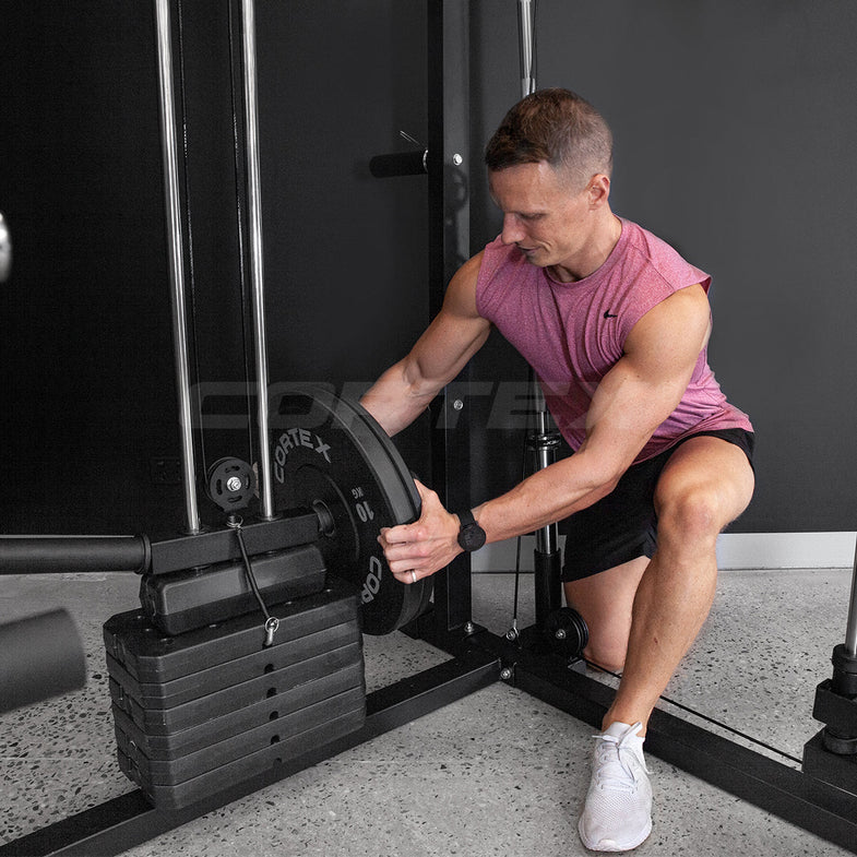 SM-20 6-in-1 Power Rack with Smith & Cable Machine