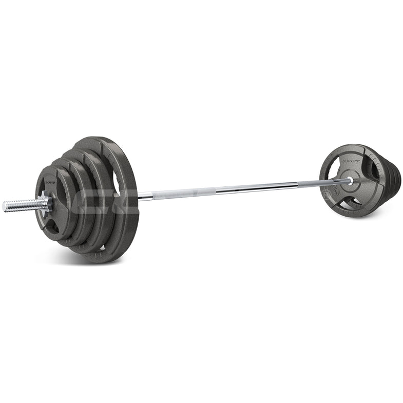 SR10 Squat Rack with 90kg Standard Tri-Grip Weight and Bar Set
