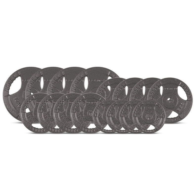 SR10 Squat Rack with 90kg Standard Tri-Grip Weight and Bar Set