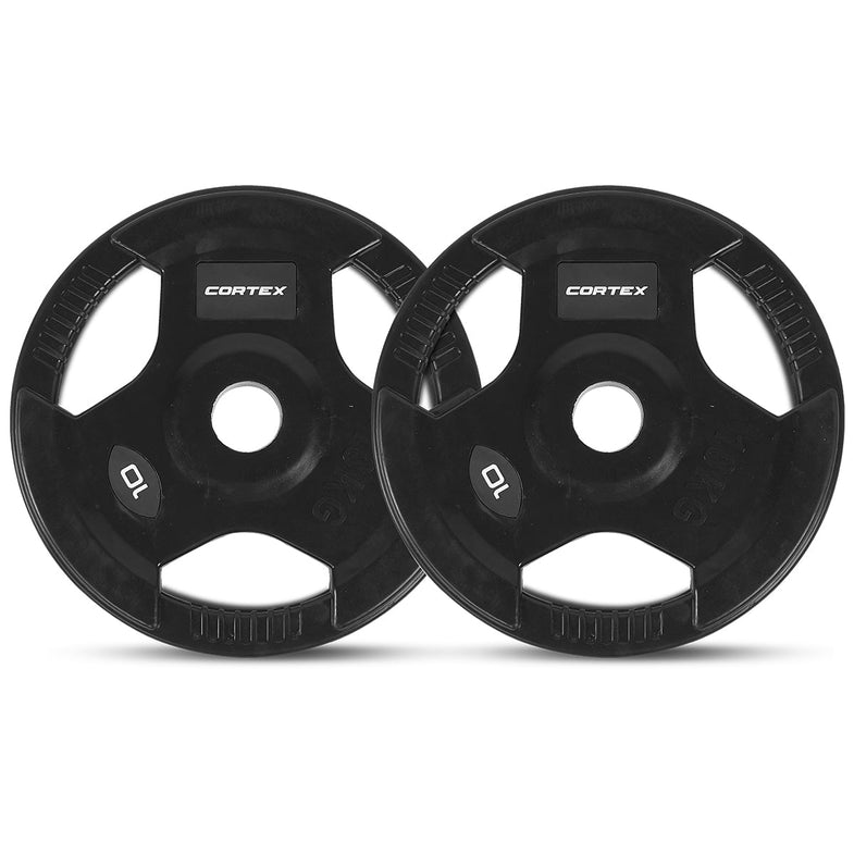 SR-10 Squat Rack Package + 100kg Olympic Tri-Grip Weight Plates Package