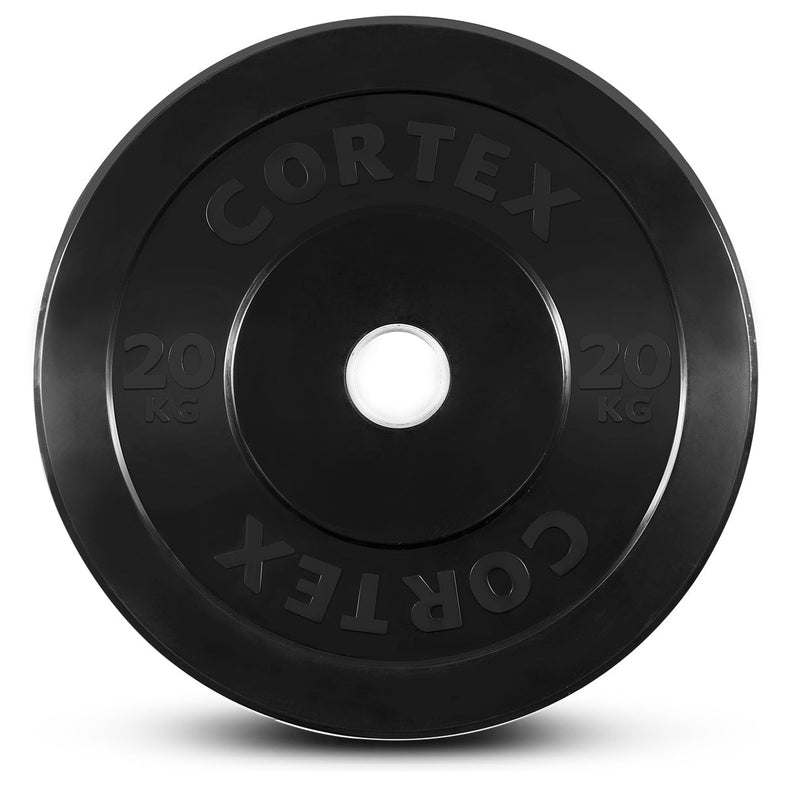 170kg Black Series Bumper Plate Set