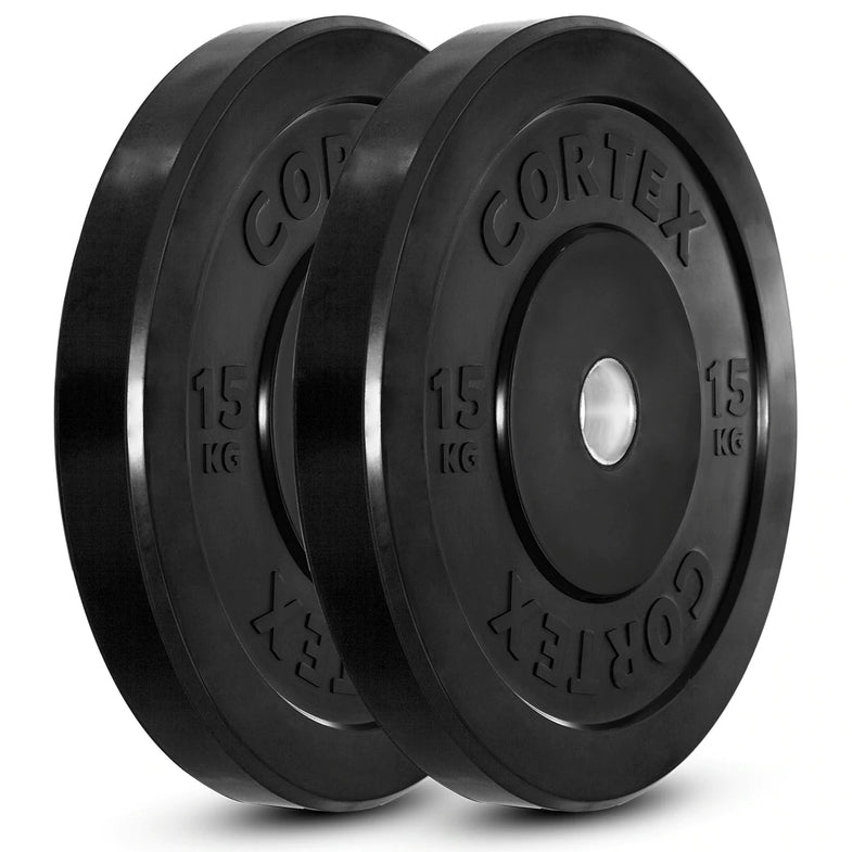 150kg Black Series Bumper Plate Set with 16 Plate Toaster Rack