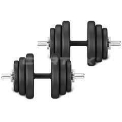40kg EnduraShell Dumbbell Weight Set