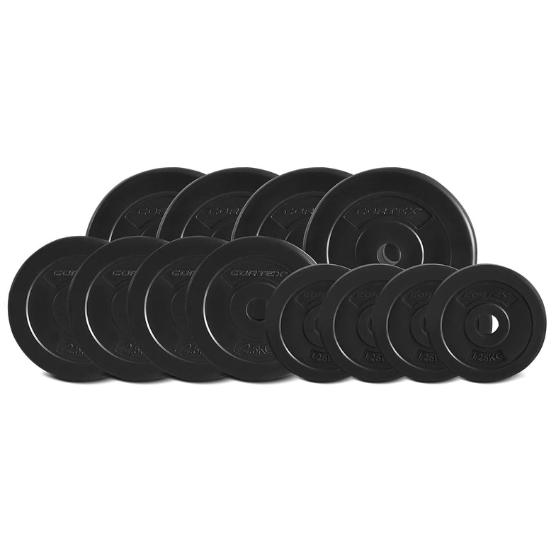 40kg EnduraShell Tri Bar Weight Set