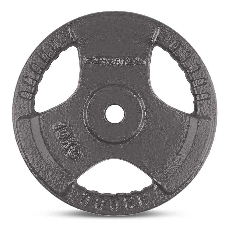 90kg Tri-Grip 25mm Standard Barbell Weight Set with Weight Tree
