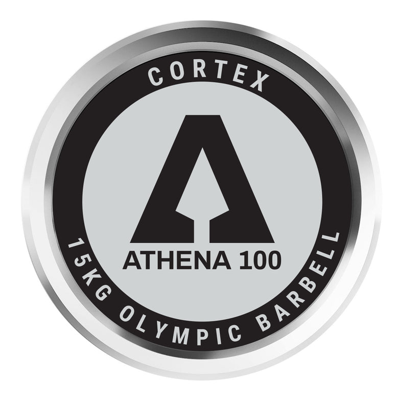 ATHENA100 200cm 15kg Womens' Olympic Barbell With Lockjaw Collars