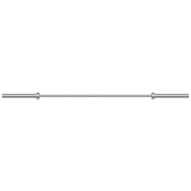 SPARTAN205 7ft 20kg Olympic Barbell (Hard Chrome) with Lockjaw Collars