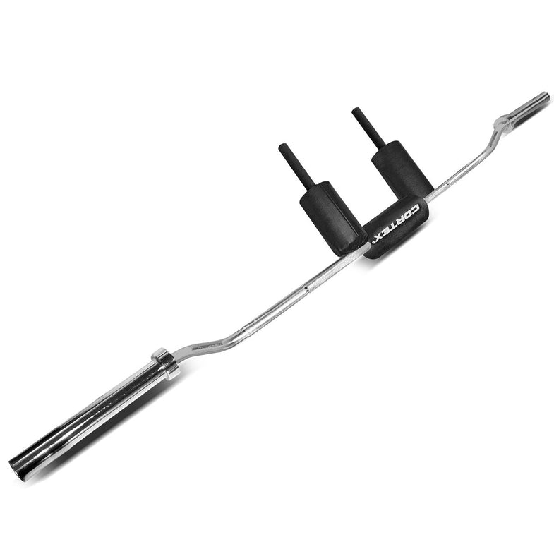 Safety Squat Olympic Barbell with Lockjaw Collars