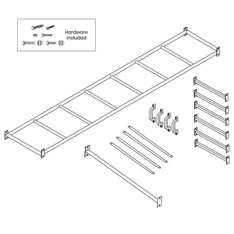 Amazon Monkey Bars Only (3.0m)