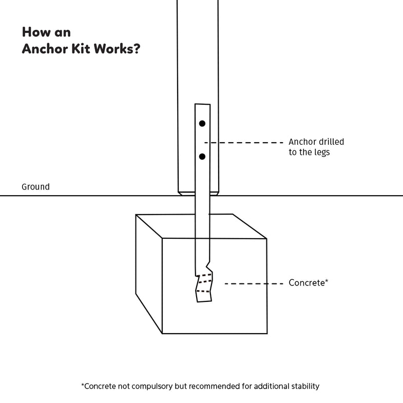 Amazon Monkey Bars Only (3.0m)