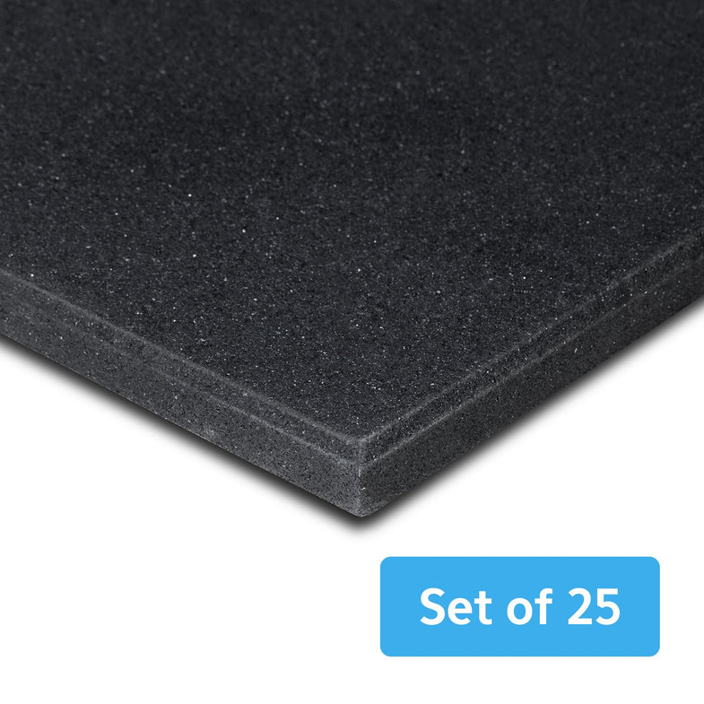 Rubber Gym Floor Mat 15mm Set of 25