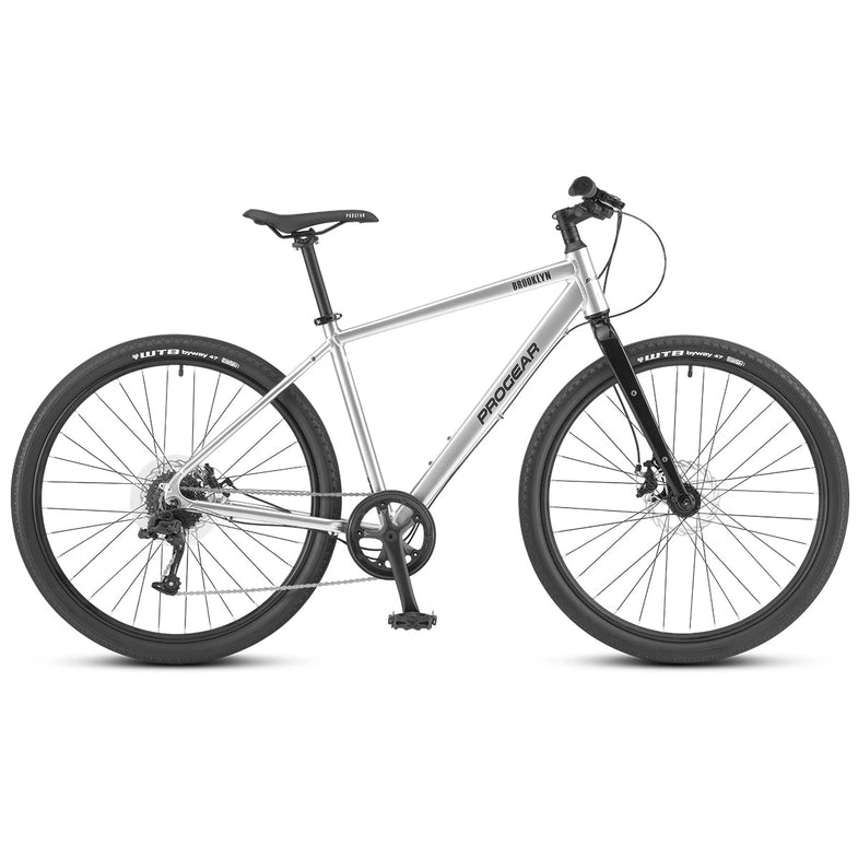 Brooklyn Urban 650B Street Hybrid Bike - Stainless