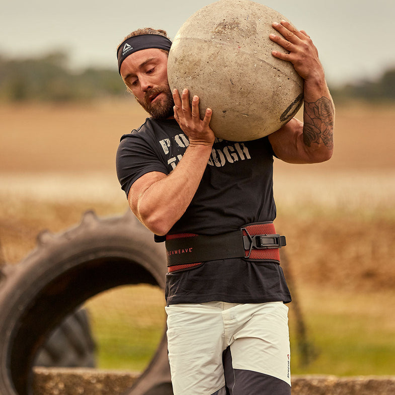 Flexweave Powerlifting Belt - Red