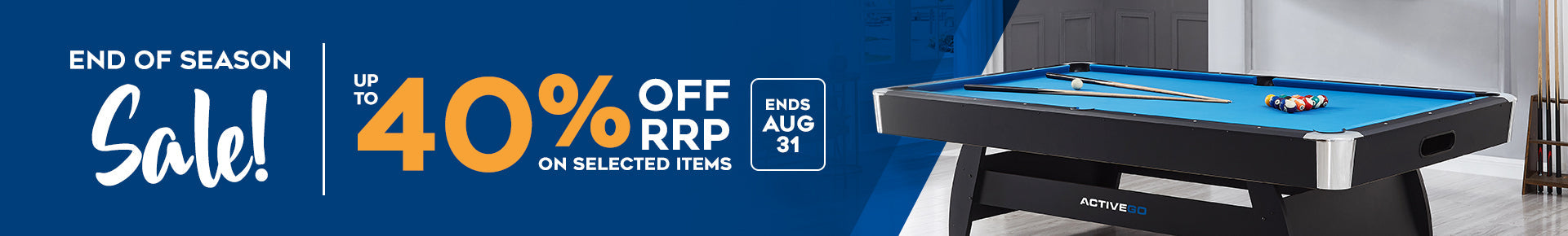 End of Season Sale