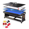 AirShot 7ft Convertible 4-IN-1 Pool, Air Hockey, Table Tennis Table & Tabletop