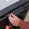 AirShot 7ft Convertible 4-IN-1 Pool, Air Hockey, Table Tennis Table & Tabletop