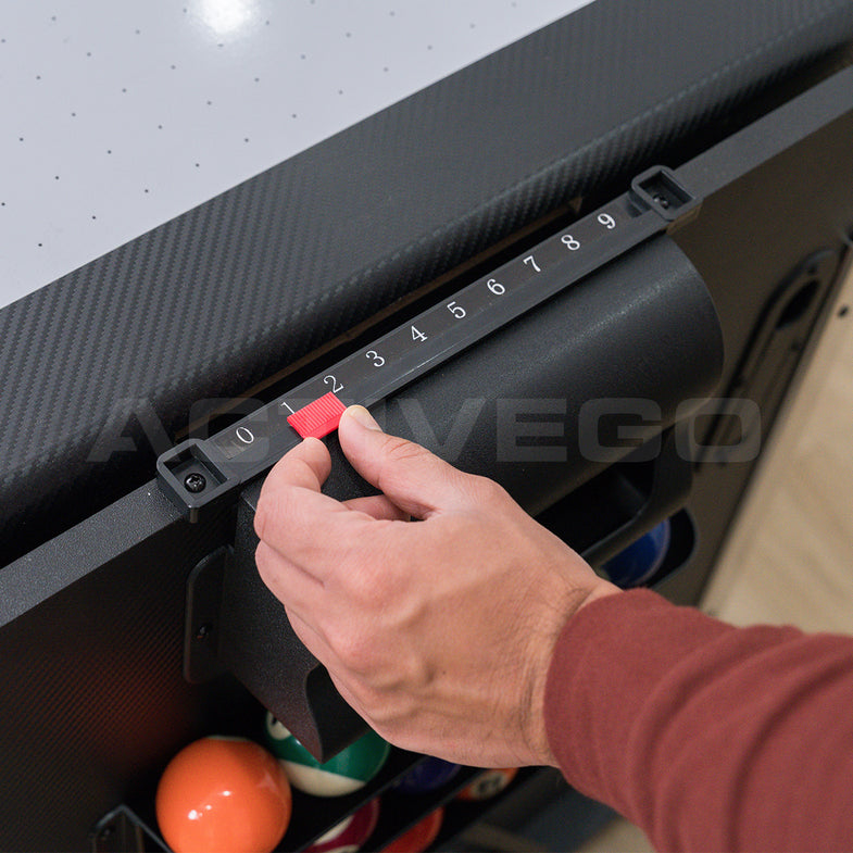 AirShot 7ft Convertible 4-IN-1 Pool, Air Hockey, Table Tennis Table & Tabletop