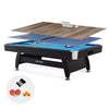 BreakShot 8ft Pool Table with 3-IN-1 Table Top