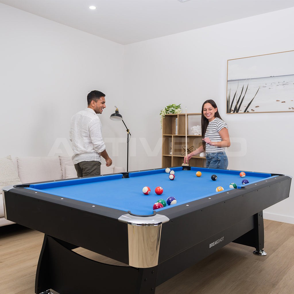 ActiveGo BreakShot 8ft Pool Table with Ball Return | ActiveGo