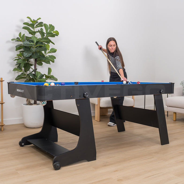BreakShot Fold Up 6ft Pool Table