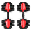 Revolock V2 48kg Adjustable Dumbbell + Barbell + Kettlebell All-in-One Set with Stand (24kg Pair)