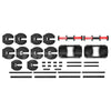 Revolock V2 80kg Adjustable Dumbbell & Barbell All-in-One Set (40kg Pair)
