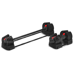 Revolock V2 80kg Adjustable Dumbbell & Barbell All-in-One Set (40kg Pair)