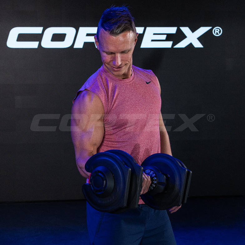 Revolock V2 40kg Adjustable Dumbbell & Barbell All-in-One Set (40kg Single)