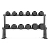 270kg Hex Dumbbells Set with Stand 10kg-35kg (6 pairs)