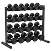 495kg Hex Dumbbell Set 10kg-35kg (11 pairs)