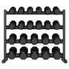 495kg Hex Dumbbell Set 10kg-35kg (11 pairs)