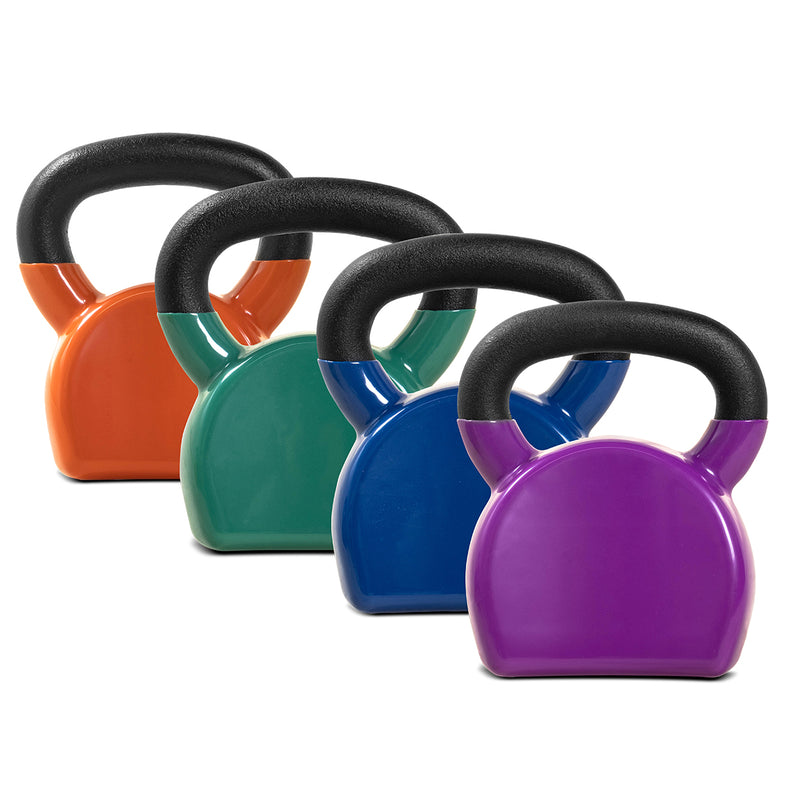 Cortex BodyCurve Vinyl Coated Kettlebell Set 8kg-20kg