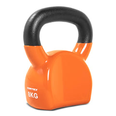 BodyCurve Vinyl Coated Kettlebell 8kg