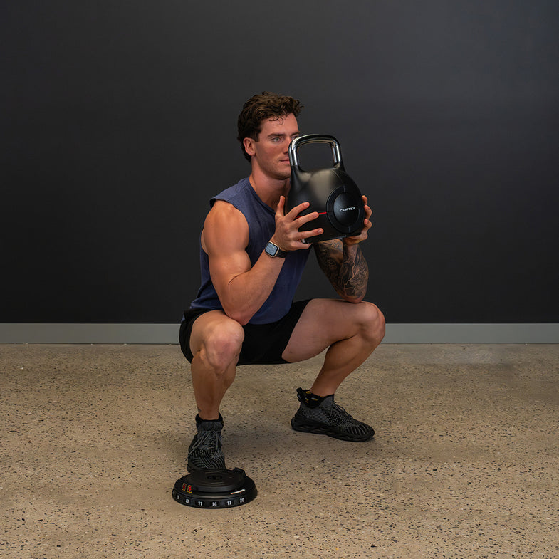 RevoLock 7-in-1 Quick Adjust 20kg Kettlebell