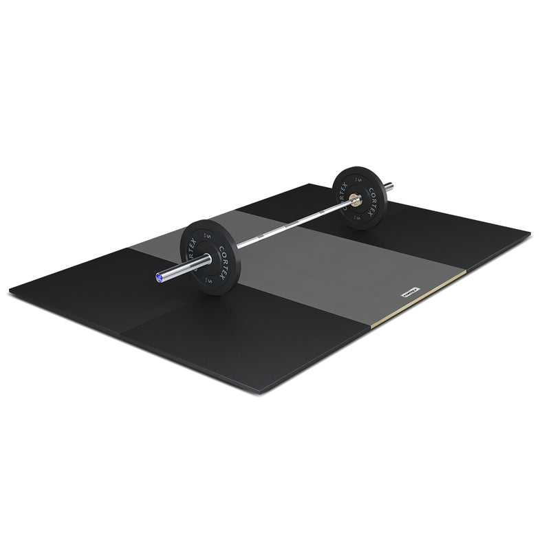 50mm Weightlifting Platform V2 with Dual Density Mats - Ebony (3m x 2m)