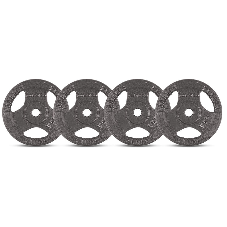 Folding Power Rack with 90kg Standard Tri-Grip Weight & Bar Set