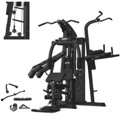 GS7 Multi Station Multi-Function Home Gym With Power Tower & Squat Press