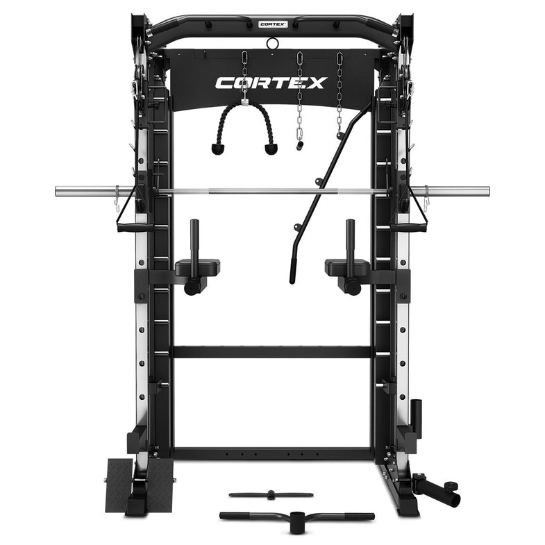 SM-26 6-in-1 Power Rack with Smith & Cable Machine