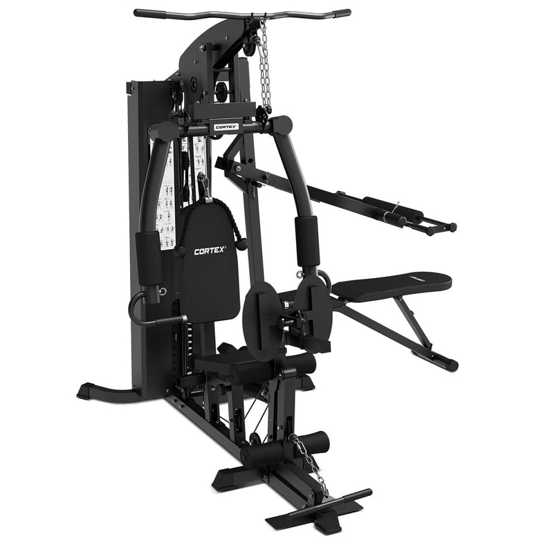 SS4 Single Station Multi-Function Home Gym + Chest & Squat Station