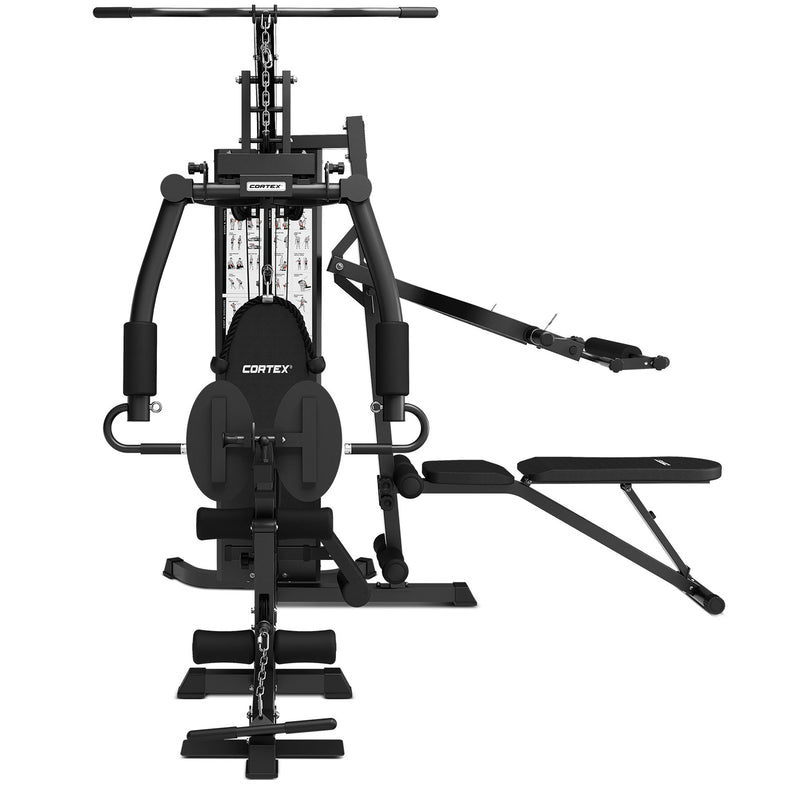 SS4 Single Station Multi-Function Home Gym + Chest & Squat Station