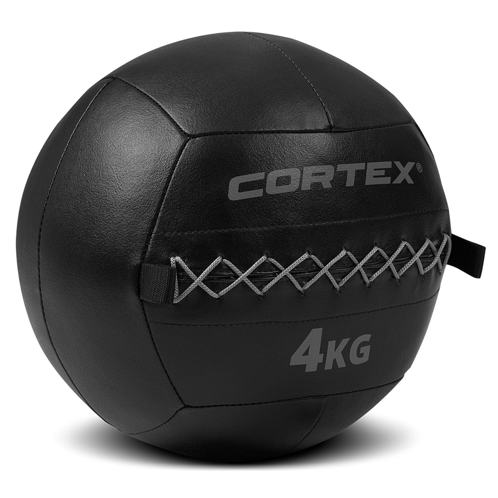 Cortex 4kg HX Wall Ball (Black) | ActiveGo