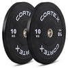 10kg Black Series V3 Bumper Plate (Pair)