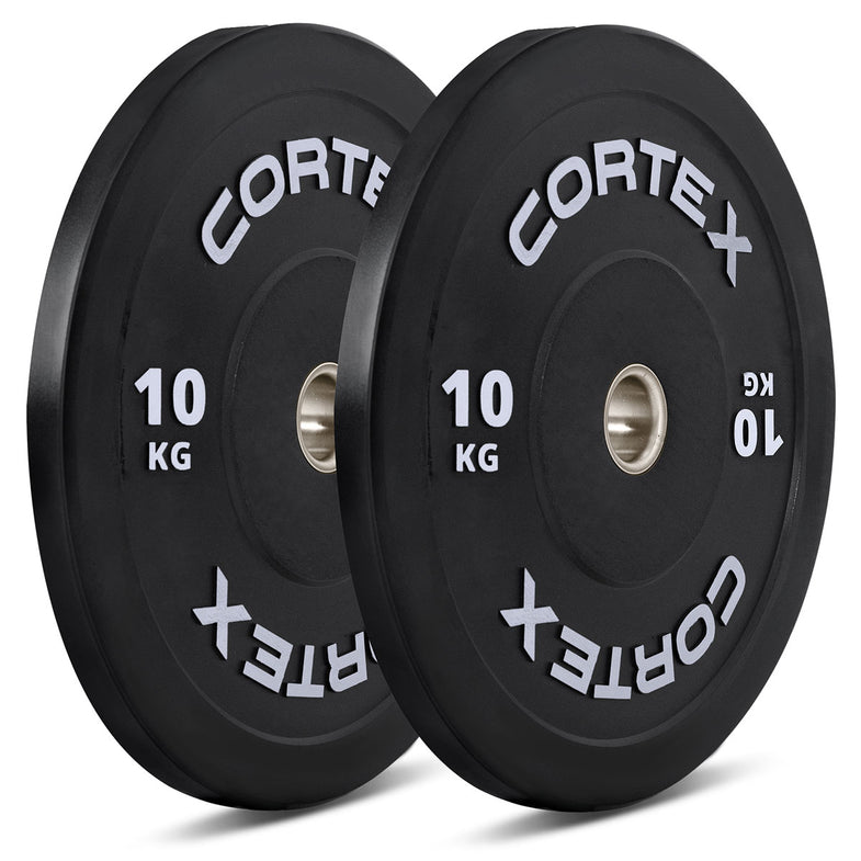 10kg Black Series V3 Bumper Plate (Pair)