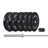75kg Black Series V3 Bumper Plate Set with ATHENA100 Barbell
