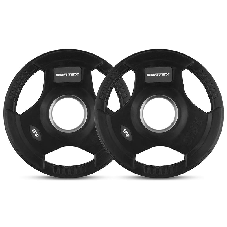 2.5kg Tri-Grip V2 50mm Olympic Plates (Pair)